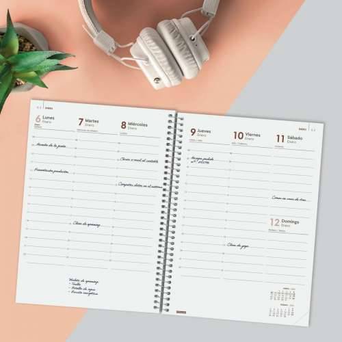 Raspored Finocam YEAR Crvena A5 15,5 x 21,2 cm 2025 Cijena