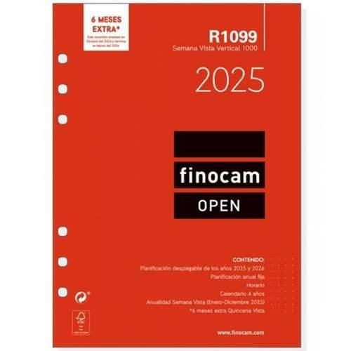 Rezervni dio za rokovnik Finocam OPEN R1099 2025 15,5 x 21,5 cm Cijena