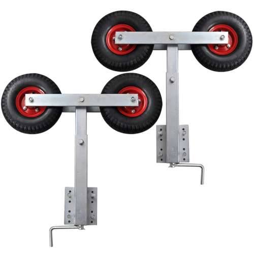 2-dijelni set držača za prikolicu za brod s duplim kotačima 59 - 84 cm Cijena