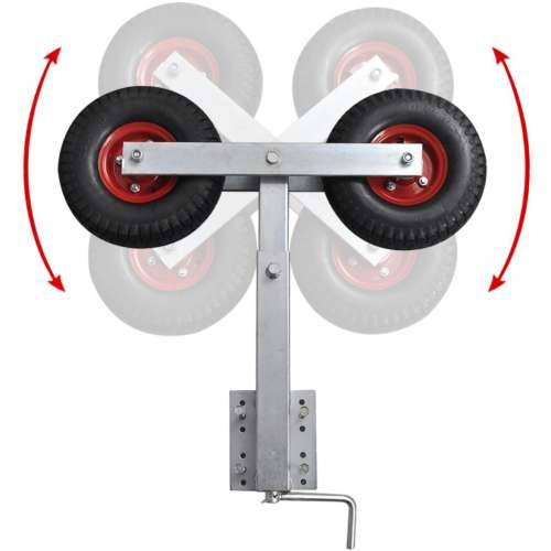 2-dijelni set držača za prikolicu za brod s duplim kotačima 59 - 84 cm Cijena