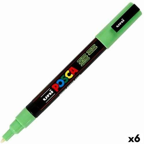 Marker akrilne boje POSCA PC-3M Svetlozelený 0,9-1,3 mm (6 kom.) Cijena