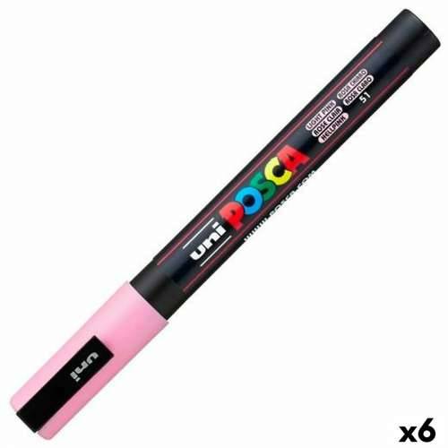 Marker akrilne boje POSCA PC-3M Svetlo roza 0,9-1,3 mm (6 kom.) Cijena