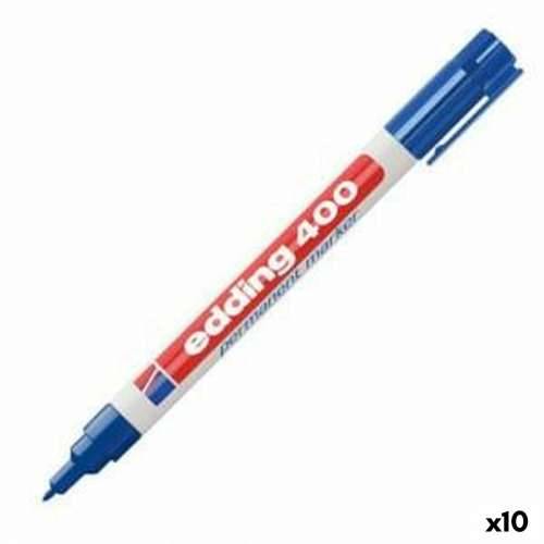 Trajni marker Edding 400-03 Plava 1 mm (10 kom.) Cijena