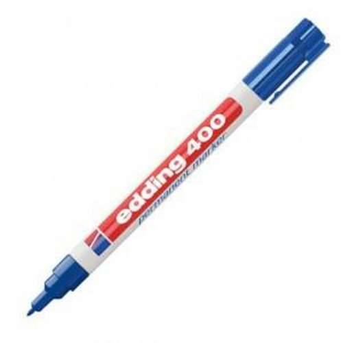Trajni marker Edding 400-03 Plava 1 mm (10 kom.) Cijena