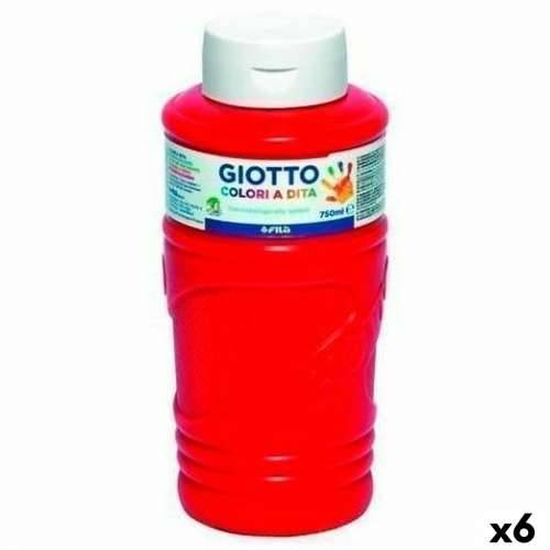 Slikanje prstima Giotto Crvena 750 ml (6 kom.) Cijena