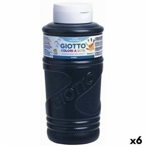 Slikanje prstima Giotto Crna 750 ml (6 kom.) Cijena