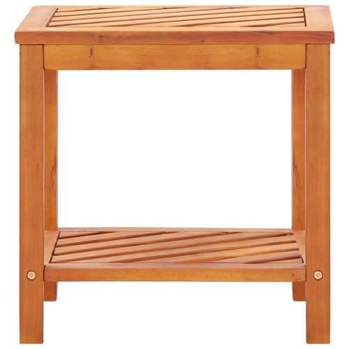 Bočni stolić od masivnog bagremovog drva 45 x 33 x 45 cm Cijena