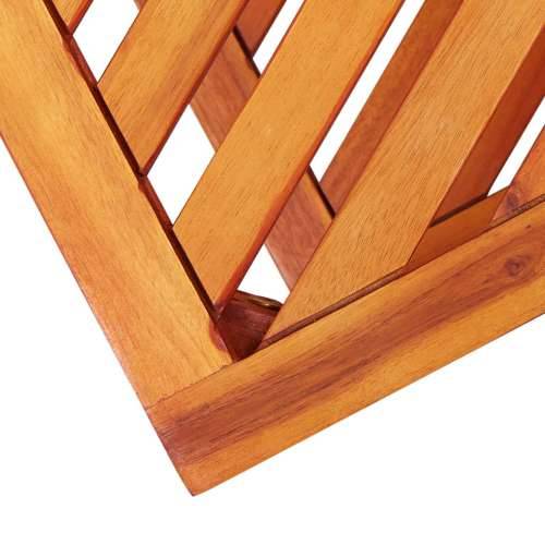 Bočni stolić od masivnog bagremovog drva 45 x 33 x 45 cm Cijena