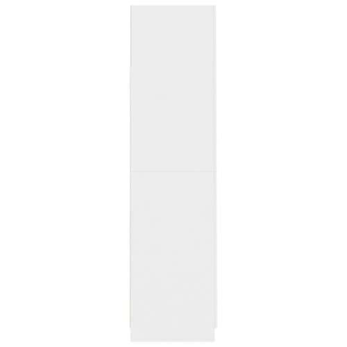 Ormar visoki sjaj bijeli 90 x 52 x 200 cm od konstruiranog drva Cijena