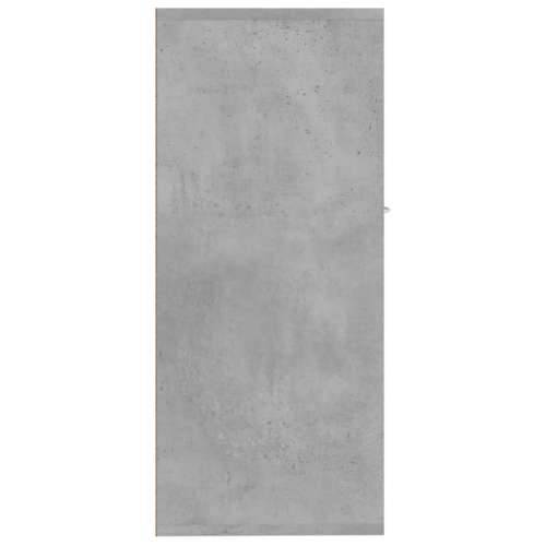 Komoda siva boja betona 88 x 30 x 70 cm od konstruiranog drva Cijena