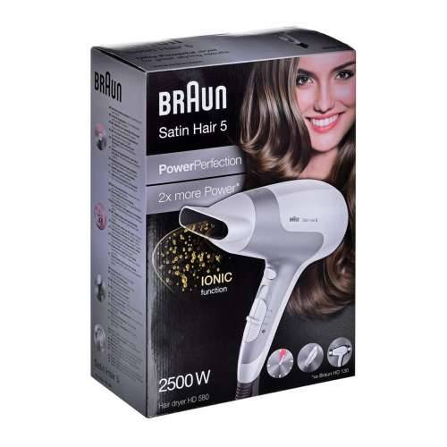 Sušilo za kosu Braun Satin Hair 5 Power Perfection HD580 Bijela Srebrna 2500 W Cijena