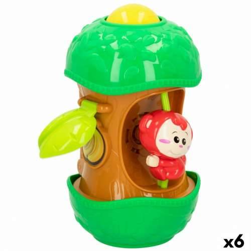 Interaktivna Igračka za Bebe Winfun Majmun 11,5 x 20,5 x 11,5 cm (6 kom.) Cijena
