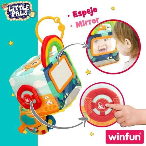 Vrtuljak za Dječji Krevetić Winfun Tkanina Plastika 11,5 x 11,5 x 11,5 cm (6 kom.) Cijena