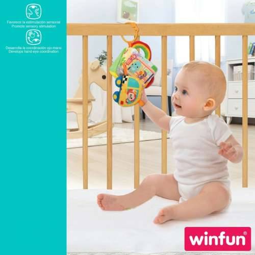 Vrtuljak za Dječji Krevetić Winfun Tkanina Plastika 11,5 x 11,5 x 11,5 cm (6 kom.) Cijena