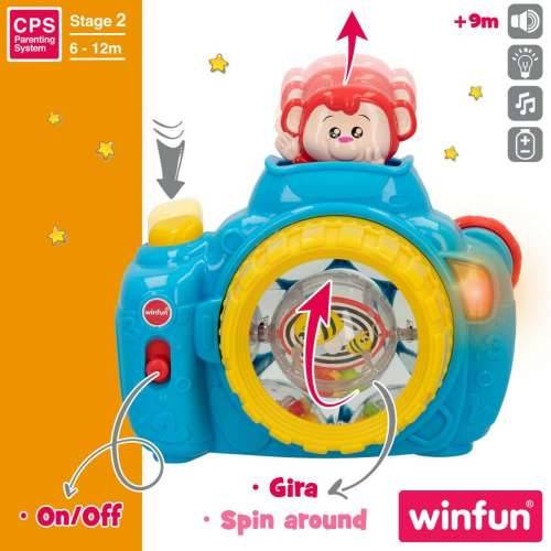 Fotoaparat za djecu Winfun Plava 17 x 16,5 x 8 cm (6 kom.) Cijena