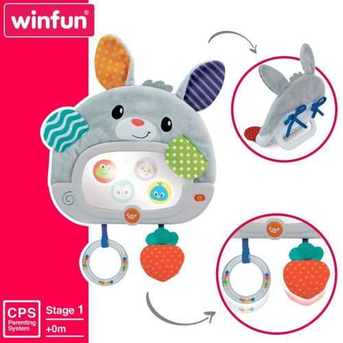 Igračka za bebu Winfun Zec 25 x 35 x 2,5 cm (4 kom.) Cijena