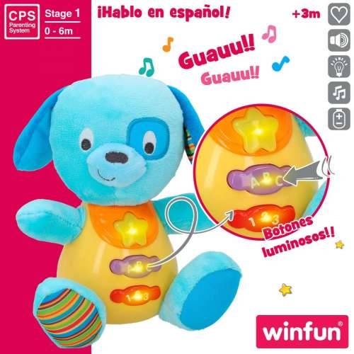Plišane igračke sa zvukovima Winfun Pas 15,5 x 16,5 x 11,5 cm (6 kom.) Cijena