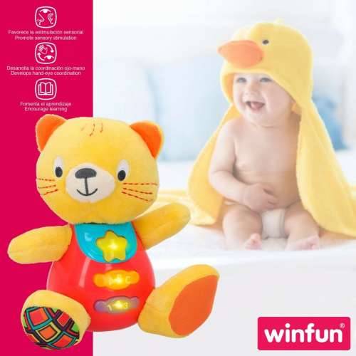 Plišane igračke sa zvukovima Winfun mačka 16 x 17,5 x 10,5 cm (6 kom.) Cijena