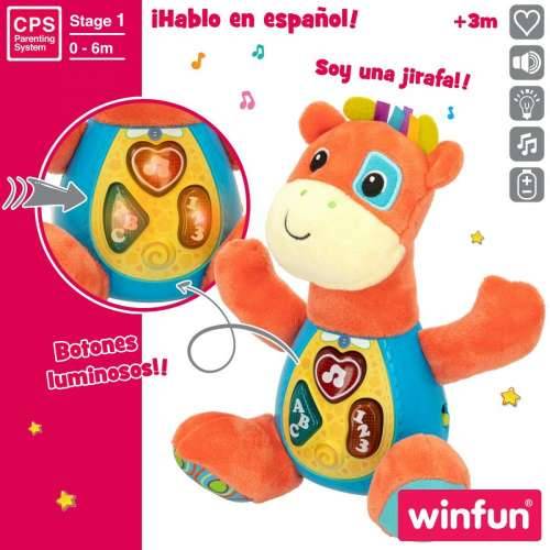 Plišane igračke sa zvukovima Winfun Žirafa 18 x 19 x 8,5 cm (6 kom.) Cijena