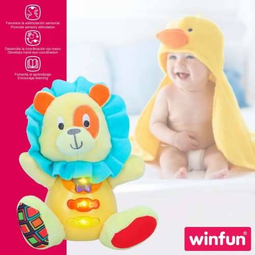 Plišane igračke sa zvukovima Winfun Lav 15 x 15 x 9 cm (6 kom.) Cijena