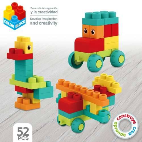 Igra Gradnje Color Block 52 Dijelovi (4 kom.) Cijena