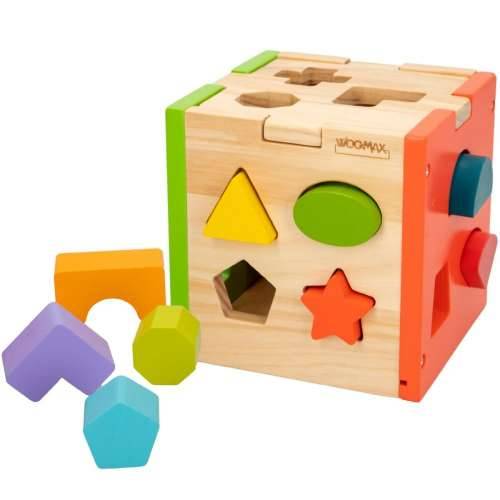 Drvene Dječje Puzzle Woomax 15 x 15 x 15 cm (6 kom.) Cijena