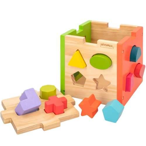 Drvene Dječje Puzzle Woomax 15 x 15 x 15 cm (6 kom.) Cijena