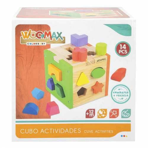 Drvene Dječje Puzzle Woomax 15 x 15 x 15 cm (6 kom.) Cijena