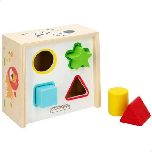 Drvene Dječje Puzzle Woomax obrasci 13,5 x 7,5 x 13 cm (6 kom.) Cijena