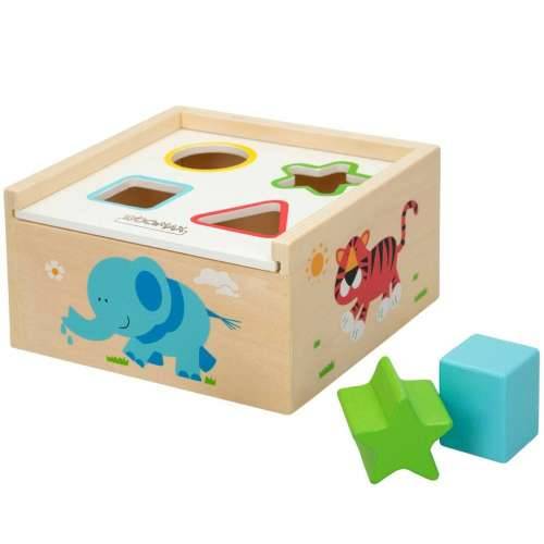 Drvene Dječje Puzzle Woomax obrasci 13,5 x 7,5 x 13 cm (6 kom.) Cijena