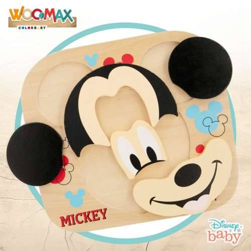 Drvene Dječje Puzzle Disney Mickey Mouse + 12 Mjeseci 6 Dijelovi (12 kom.) Cijena