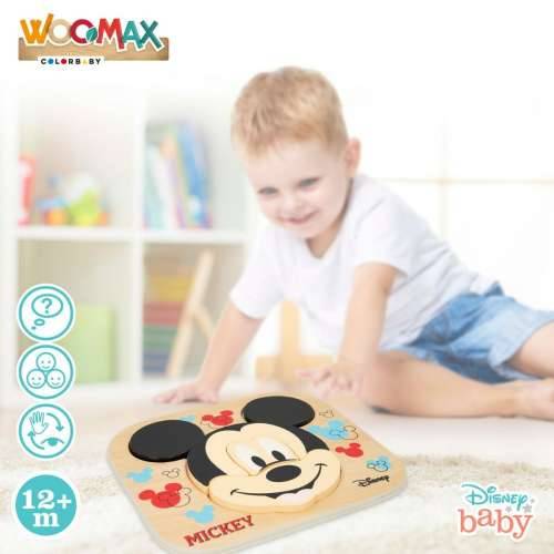 Drvene Dječje Puzzle Disney Mickey Mouse + 12 Mjeseci 6 Dijelovi (12 kom.) Cijena