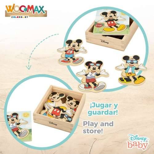 Drvene Dječje Puzzle Disney + 2 Godina (12 kom.) Cijena