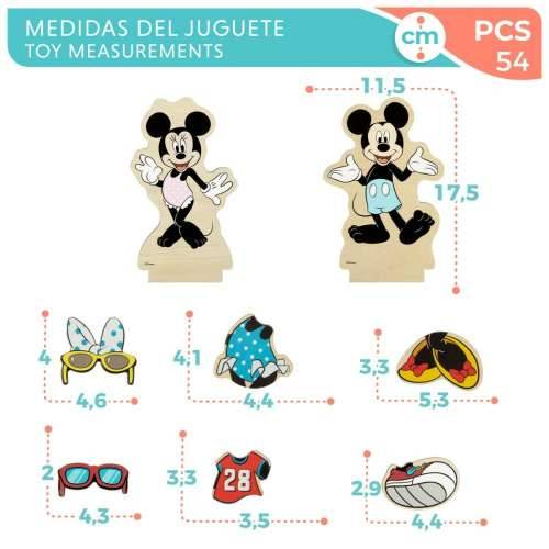 Figurice Disney 54 Dijelovi 4 kom. 11,5 x 17,5 x 1,2 cm Cijena