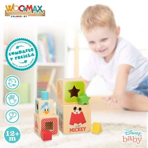 Sklopivi Blokovi Disney 8 Dijelovi 4 kom. 12,2 x 12,2 x 12,2 cm Cijena