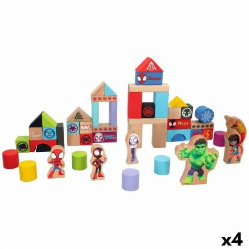 Playset Spidey Amazing Friends 50 Dijelovi 4 kom. 8 x 9,5 x 1,5 cm Cijena