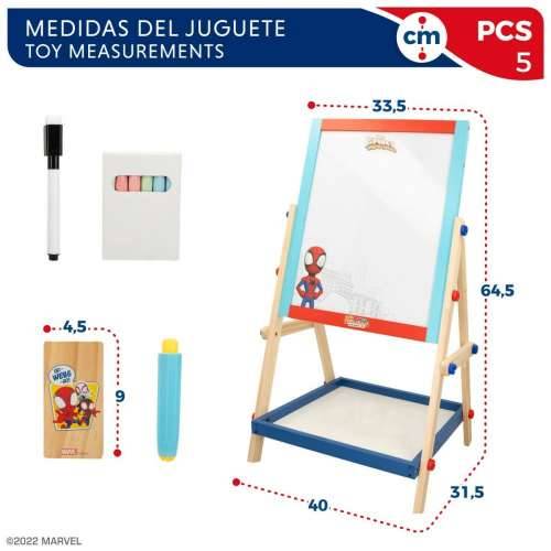 Ploča 2 u 1 Spidey 5 Dijelovi 4 kom. 40 x 64,5 x 31,5 cm Cijena