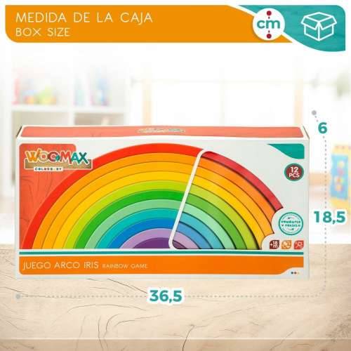 Drvene Dječje Puzzle Woomax Duga 11 Dijelovi 2 kom. Cijena