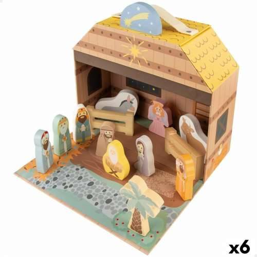Božićne jaslice Woomax 24,5 x 20,5 x 24,5 cm (15 Dijelovi) (6 kom.) Cijena