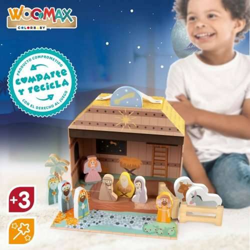 Božićne jaslice Woomax 24,5 x 20,5 x 24,5 cm (15 Dijelovi) (6 kom.) Cijena