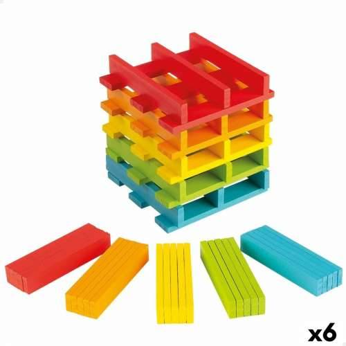 Igra Gradnje Woomax 100 Dijelovi 10 x 0,5 x 1,8 cm (6 kom.) Cijena