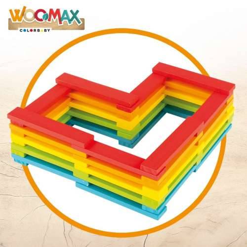 Igra Gradnje Woomax 100 Dijelovi 10 x 0,5 x 1,8 cm (6 kom.) Cijena