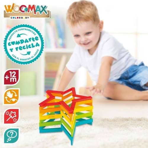 Igra Gradnje Woomax 100 Dijelovi 10 x 0,5 x 1,8 cm (6 kom.) Cijena