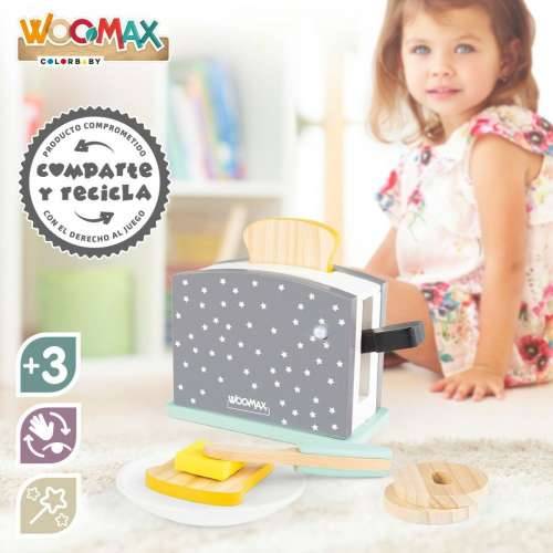 Igračka toster Woomax 8 Dijelovi 19,5 x 12,5 x 8 cm (4 kom.) Cijena