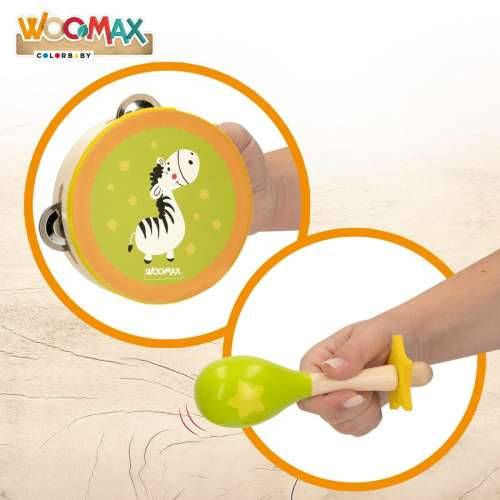 Set igračaka glazbenih instrumenata Woomax Drvo 14,5 x 4,5 x 14,5 cm (4 kom.) Cijena