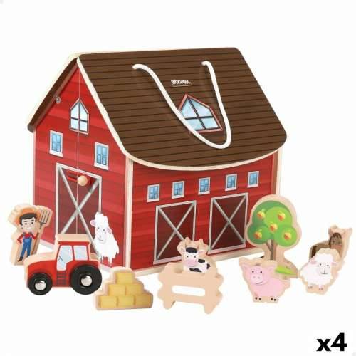 Playset Woomax Farma 9 Dijelovi 4 kom. 19 x 18 x 19 cm Cijena