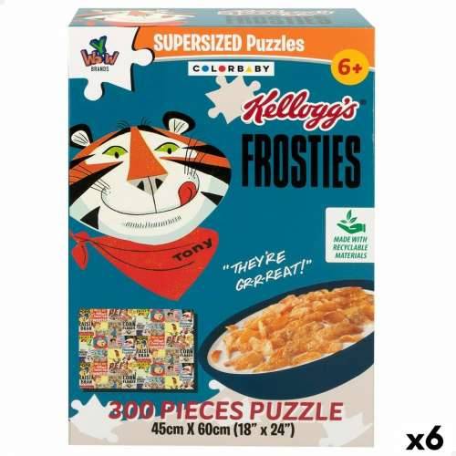 Puzzle Colorbaby Kellogg’s Frosties 300 Dijelovi 6 kom. 60 x 45 x 0,1 cm Cijena