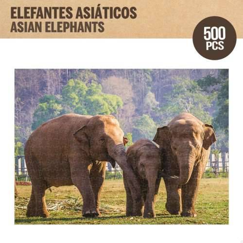 Puzzle Colorbaby Elephant 500 Dijelovi 6 kom. 61 x 46 x 0,1 cm Cijena