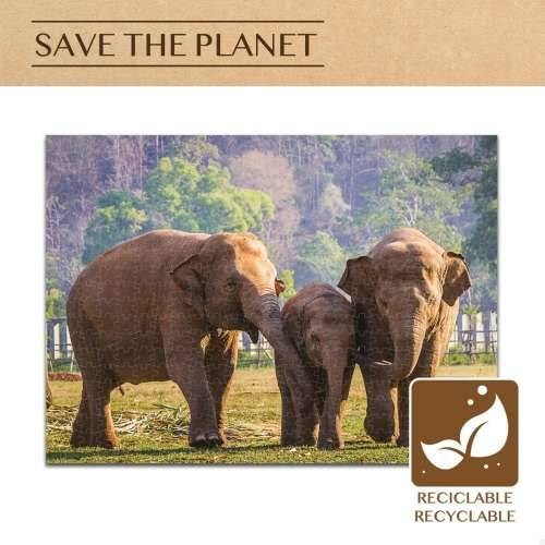 Puzzle Colorbaby Elephant 500 Dijelovi 6 kom. 61 x 46 x 0,1 cm Cijena