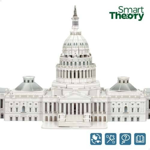 3D Puzzle Colorbaby Capitolio 126 Dijelovi 52,5 x 20,5 x 23,5 cm (6 kom.) Cijena